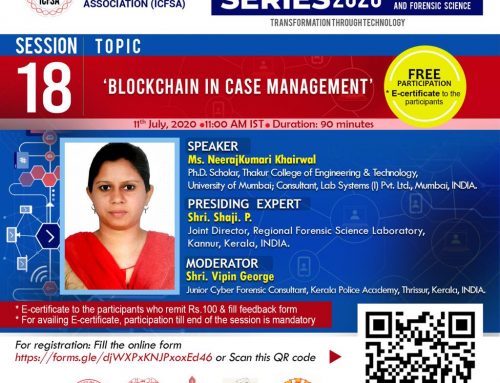 Webinar on Blockchain in Case management