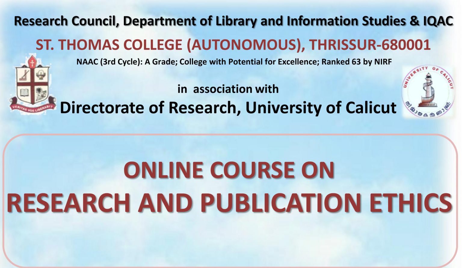 e learning course on research ethics