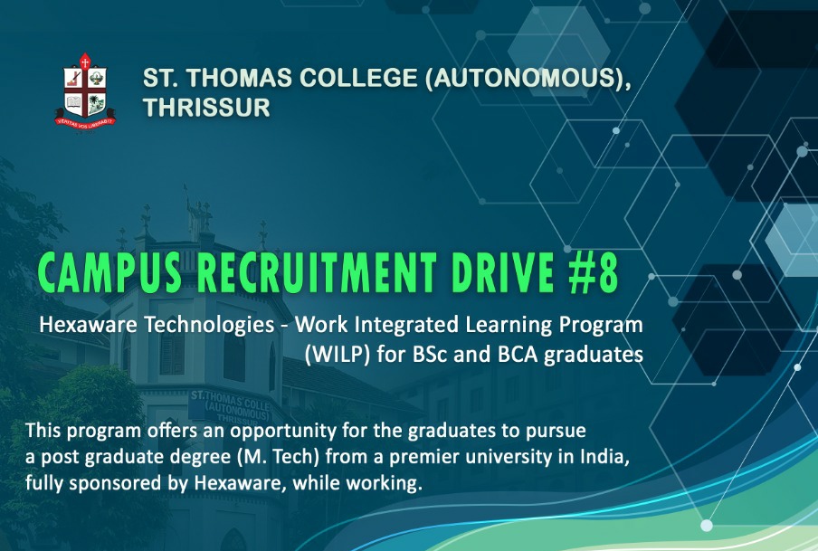 Campus Recruitment Drive - 1, 2, 3, 4, 5, 6,7 & 8 - St Thomas College ...