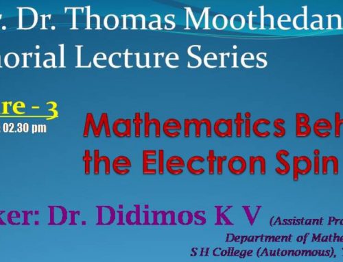 Msgr. Dr. Thomas Moothedan Memorial Lecture Series