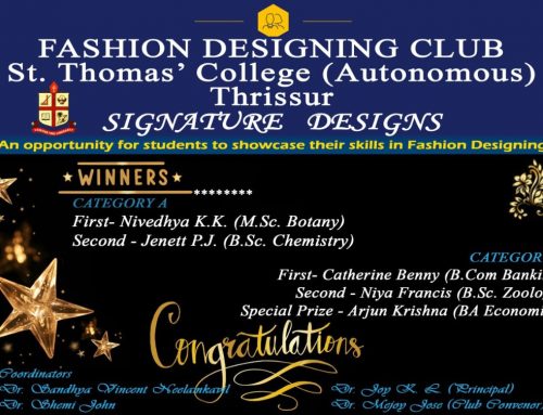 Signature Designs – Fashion Designing Club: Winners