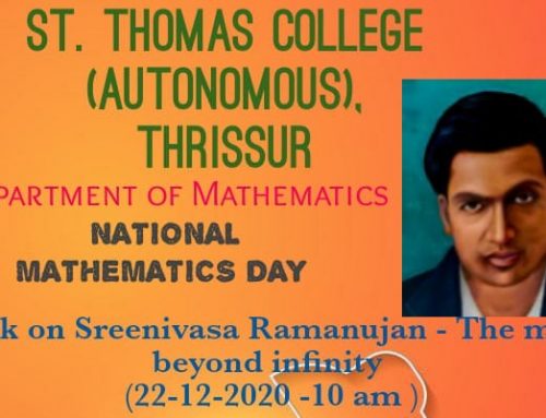 National Mathematics Day: Talk on Sreenivasa Ramanujan