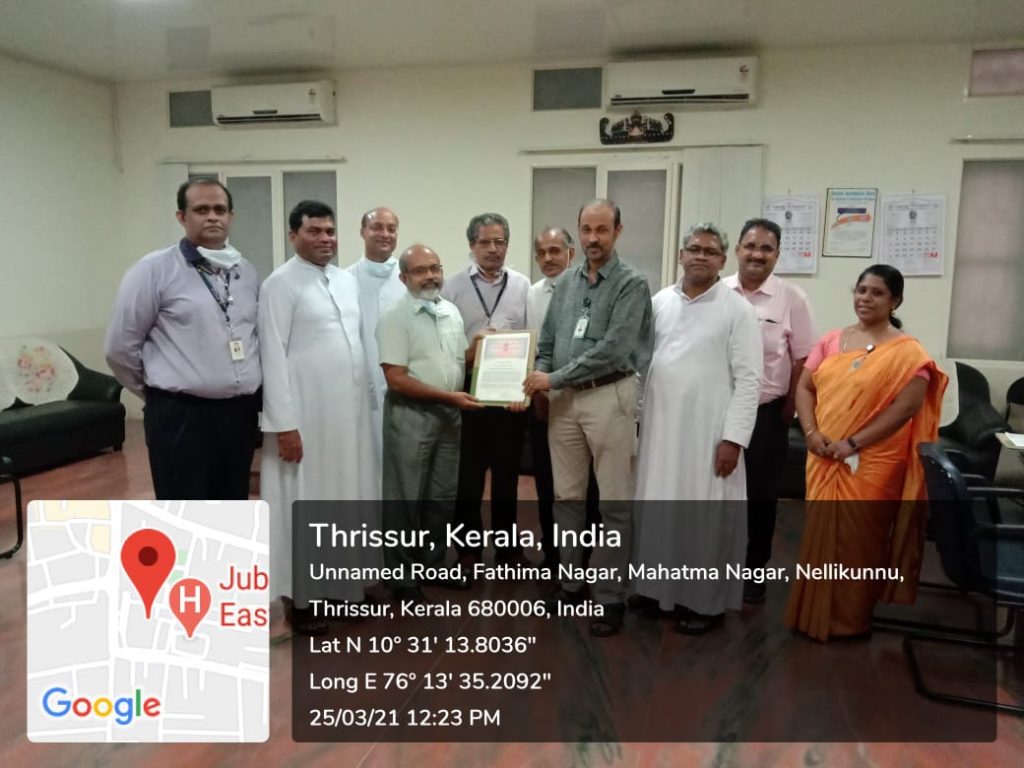 MoU with Mission Hospital, Thrissur St Thomas College (Autonomous)