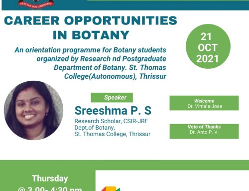 Career Opportunities in Botany