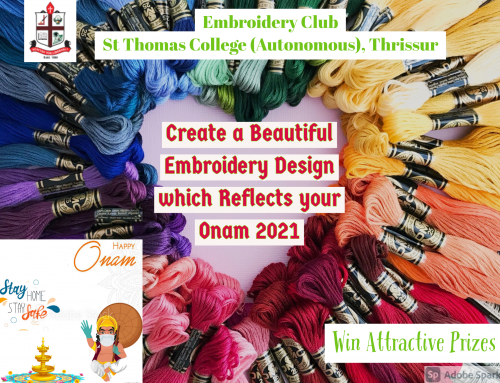 Embroidery Design Contest: Create a Beautiful Embroidery Design which Reflects your Onam 2021