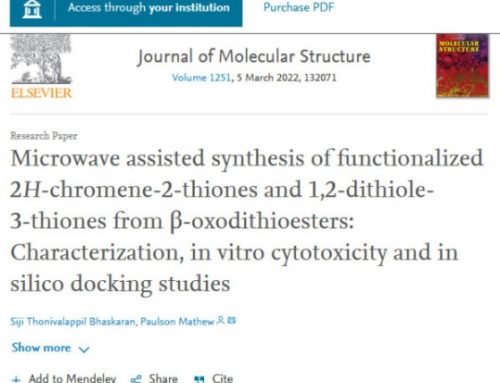 Microwave assisted synthesis of functionalized 2H-chromene-2-thiones and 1,2-dithiole-3-thiones from β-oxodithioesters: Characterization, in vitro cytotoxicity and in silico docking studies