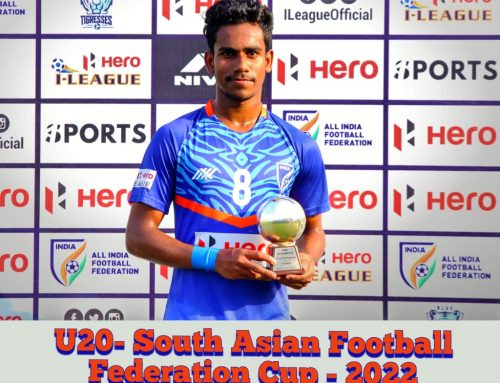 Vibin Mohanan, BA English and History, Winner of South Asian Football Federation Cup 2022
