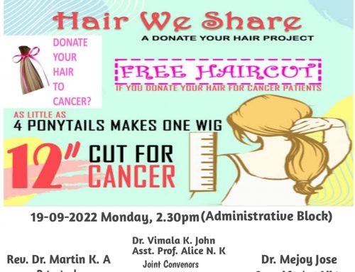 HAIR WE SHARE: HAIR DONATION CAMP, 19.09.2022,2.30PM