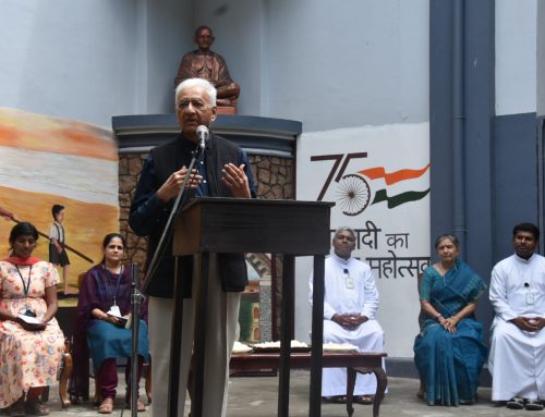95th Anniversary of the Historical Visit of Mahatma Gandhi address by Dr Suresh Mony, Founder Director, NMIMS, Mumbai