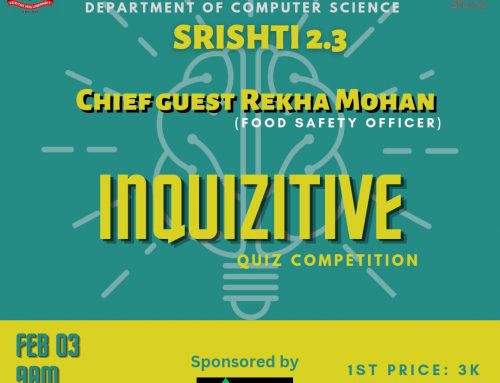 Srishti 2.3, 03 Feb, 5pm