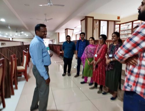 Dr T. Karthik, Indian Statistical Institute Chennai interacted with Research Scholars