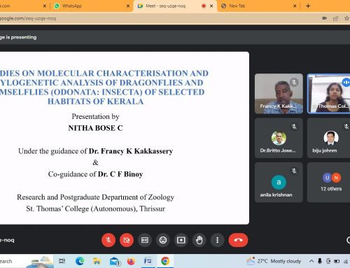 Ph.D Open Defence and Viva Voce of Ms. Nitha Bose C, Research Scholar,   Zoology