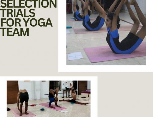 Intercollegiate yoga competition