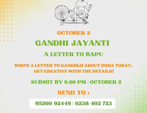 A Letter to Bapu: NSS Initiative-Gandhi Jayanthi Celebration