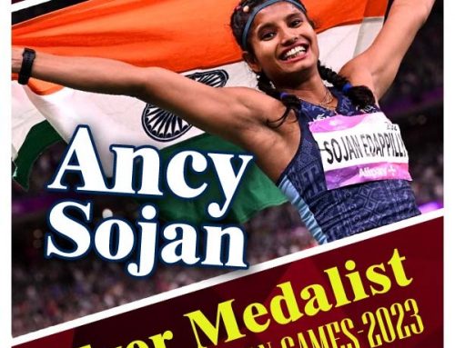 Reception to Ms. Ancy Sojan, Silver Medalist in LONG JUMP, ASIAN GAMES 2023