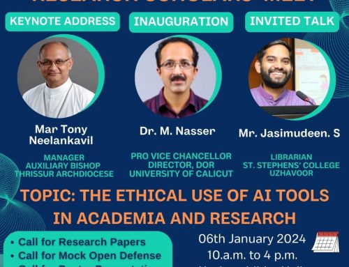 National Conference and Research Scholars’ meet’ on 6th January 2023