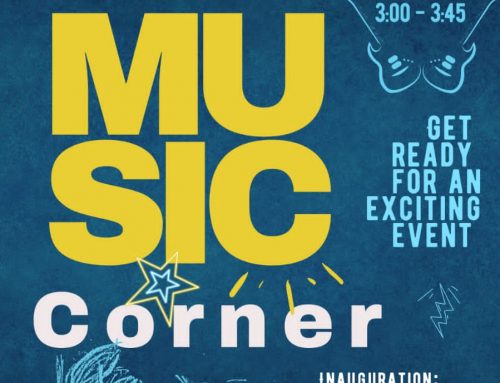 Music corner – get ready for an exciting event