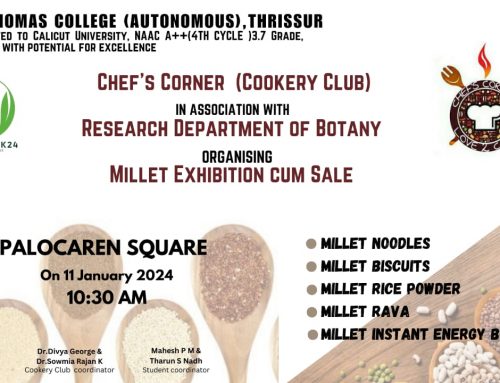 All are invited to the Millet Exhibition cum sale