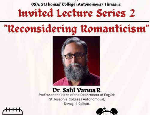 invited lecturer series 2 – ‘Reconsidering Romanticism’