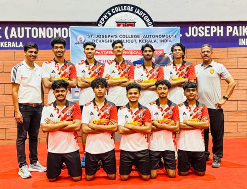 Calicut University Sepak Takraw Men Overall Champions 2023-24.
