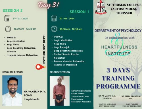 Three days training Programme