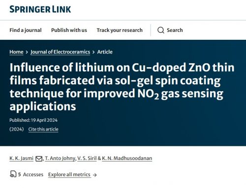 Influence of lithium on Cu-doped ZnO thin films fabricated via sol-gel spin coating technique for improved NO2 gas sensing applications