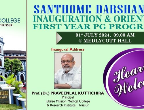 SANTHOME DARSHAN-2024 INAUGURATION & ORIENTATION- FIRST YEAR PG PROGRAMME