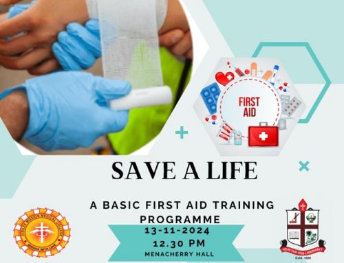 SAVE A LIFE – A basic First Aid training programme