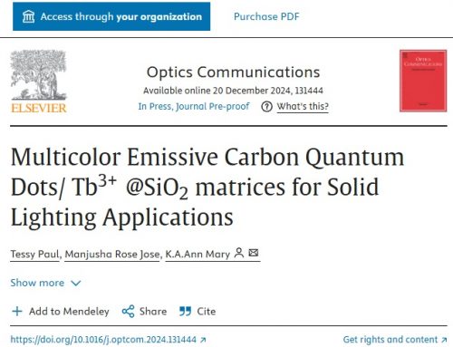 Multicolor Emissive Carbon Quantum Dots/ Tb3+ @SiO2 matrices for Solid Lighting Applications