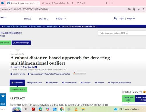 A robust distance-based approach for detecting multidimensional outliers