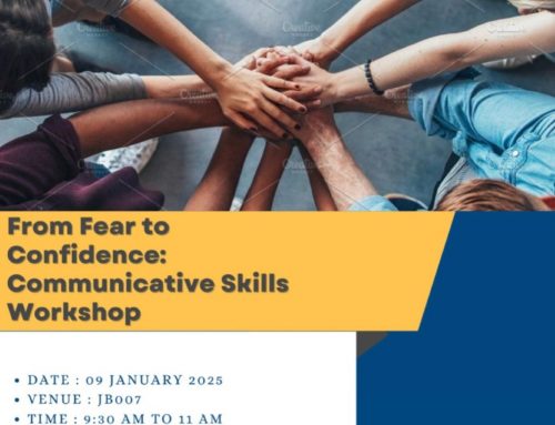 FROM FEAR TO CONFIDENCE : COMMUNICATIVE SKILLS WORKSHOP