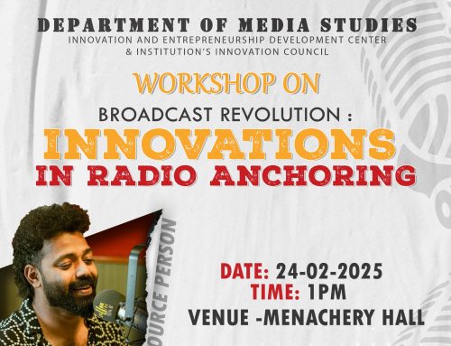 WORKSHOP ON BROADCAST REVOLUTION