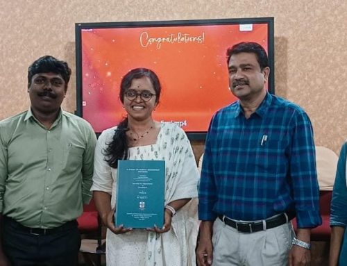 The 110th Open Defence and Viva Voce for the award of the Ph.D. degree to Ms. Lakshmi R, Statistics