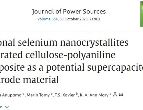 Trigonal selenium nanocrystallites decorated cellulose-polyaniline composite as a potential supercapacitor electrode material