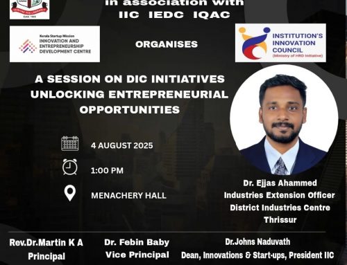 A SESSION ON DIC INITIATIVES UNLOCKING ENTREPRENEURIAL OPPURTUNITIES