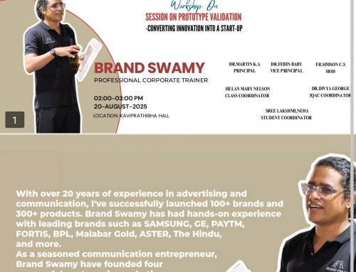 Session On Prototype Validation – Converting Innovation Into a Start-Up