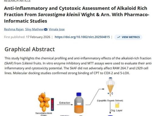 Anti-Inflammatory and Cytotoxic Assessment of Alkaloid Rich Fraction From Sarcostigma kleinii Wight & Arn. With Pharmaco-Informatic Studies
