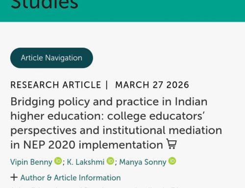 Bridging policy and practice in Indian higher education: college educators’ perspectives and institutional mediation in NEP 2020 implementation