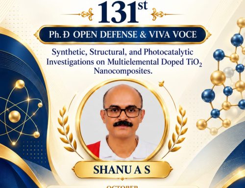 131st Ph.D Open Defense & Viva Voce